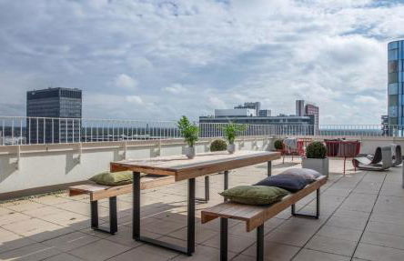 Homely! Skyview 2-Room Apartment, Airport, Fair, Rooftop, Gym! - Foto 10