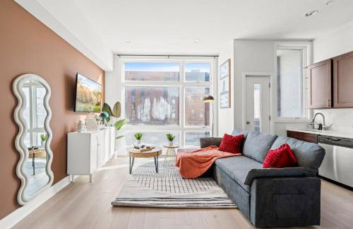 Modern 1BR Apartment Downtown Philly Near MET - Foto 6