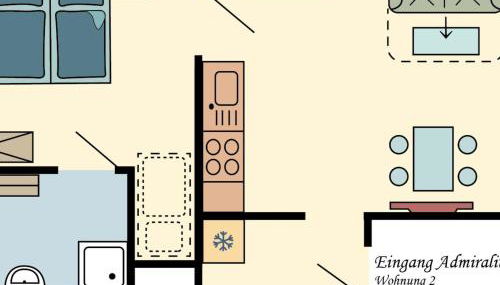 Apartment Wohnung für vier Personen im Erdgeschoss by Interhome - Foto 2