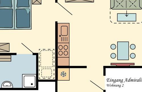 Apartment Wohnung für vier Personen im Erdgeschoss by Interhome - Foto 2
