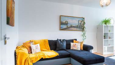 Large 1BR with Sofa Bed near ExCeL and Canning Town, Fast WiFi - Foto 4