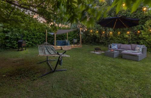 Barn with Hot Tub, Pool Table & Pizza Oven - Foto 19