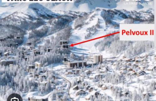 Studio 4p Chaleureux aux pieds des pistes & vue Pelvoux II - Foto 2