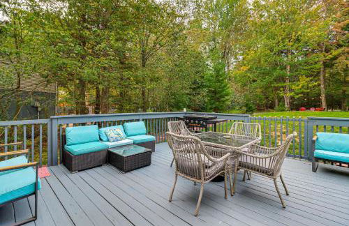 Fire Pit and Hot Tub Peaceful Poconos Farms Getaway - Foto 25
