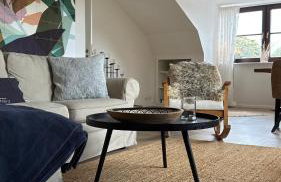 100 qm Ferienwohnung Solgård mit Balkon über den Dächern Tönnings, nahe St Peter Ording und der Nordsee - Foto 44