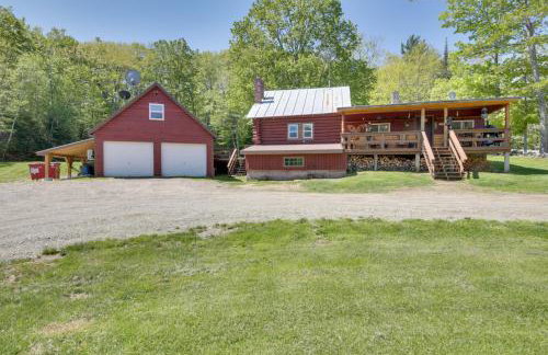 Trout Ponds and Sauna Unique Log Cabin in Freedom - Foto 30