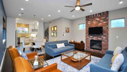 Skyline Views with Garage Parking 10 minutes from Downtown, NRG Stadium and Medical CTR - Foto 5