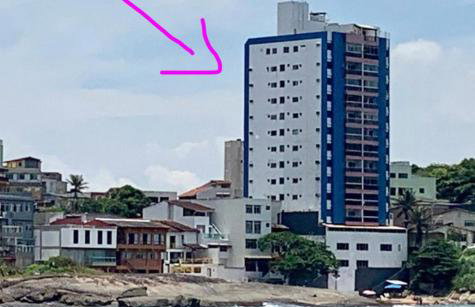 Apartamento Pé na Areia e águas tranquilas no centro de Guarapari - Foto 2