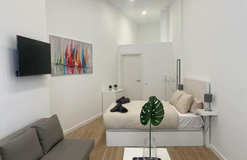 Nuevo loft en playa y cerca del centro, AC y Wifi - Foto 1