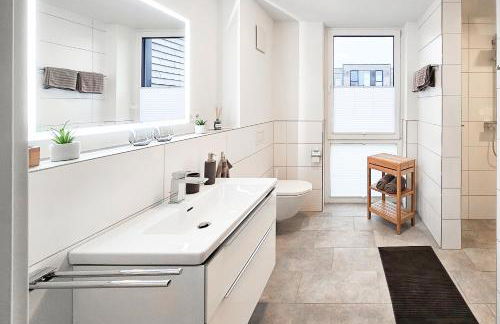 BeltBlick 4 - Moderne Ferienwohnung direkt am Strand mit Sauna und Meerblick! - Foto 19