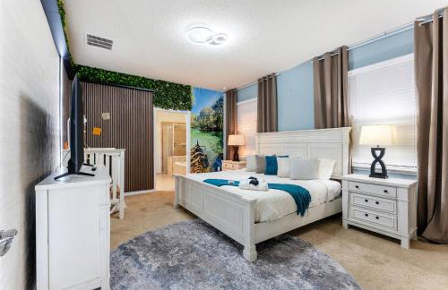 Luxury 8BR Villa with Pool, Spa, Theater & Game Room near Disney - Foto 10