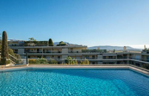 3 pièces vue mer et piscine quartier Parc Impérial - Foto 14