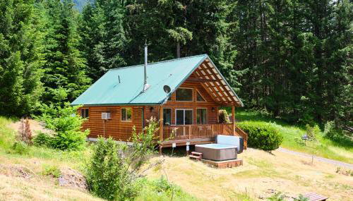 Mountain View Cabin, Hot Tub at White Pass Resort, Mt Rainier - Foto 1