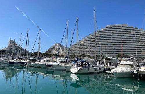 4 pers , 100m de la plage marina baie des anges French Riviera - Foto 11