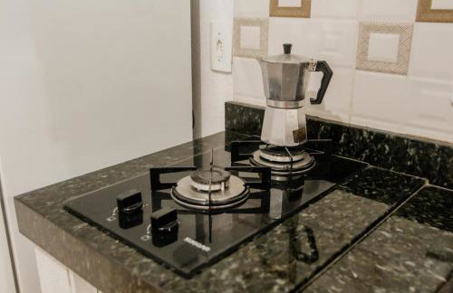 Studio à 400m mar,cozinha completa, wi-fi 95mbs ideal para casais - Foto 17