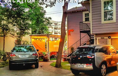 UT Moody Center Downtown Eco Pecan Tree House Free Wifi Parking Quiet Office - Foto 1