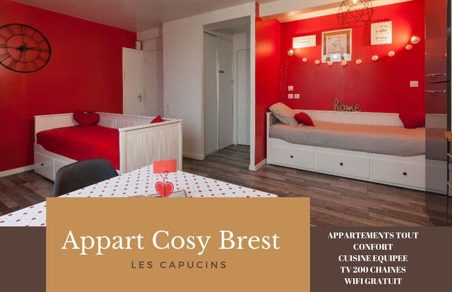 Appart Cosy Brest Les Capucins - Foto 61