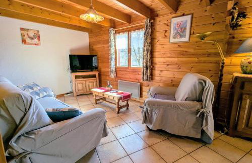 Chalet confortable avec 4 chambres, cheminée, grand terrain, proche pistes et lac - Foto 17