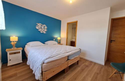 REF 047 - Bel appartement moderne pour six personnes avec vue mer plage à pied KERJOUANNO ARZON - Foto 8