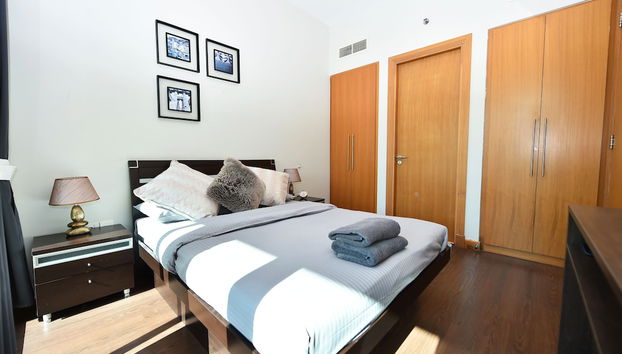 BBL - Stylish 1BR with balcony in Marina - Foto 3, Habitación