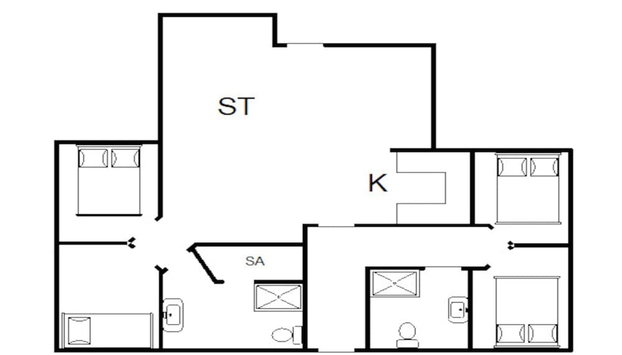 5 Star Holiday Home in Hemmet - Foto 2