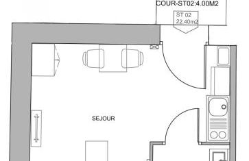 02 Studio Immeuble Le GD - Foto 13
