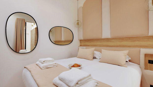 Charming Apartment - 1br/4p - AC - Marais - Foto 4, Habitación