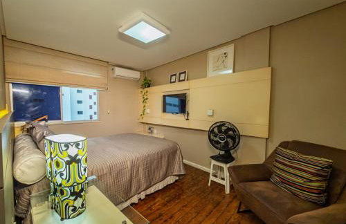 Apartamento espaçoso em Ondina para o Carnaval, 1 suíte e 1 quarto ao lado do Morro do Gato - Foto 10