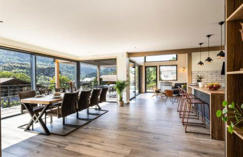 Chalet neuf, Jacuzzi, piscine privée mai-sept, pétanque, proche Paradiski - Foto 18