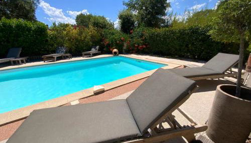 Villa Madiana -"La Perle" Villa piscine chauffée, Fitness proche Cannes, Fréjus, St Raphael, Grasse - Foto 2, sunbed