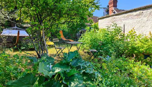 La Maison Bleue de Husseau Ancienne ferme semi-troglodytique 18e siècle - Photo 2