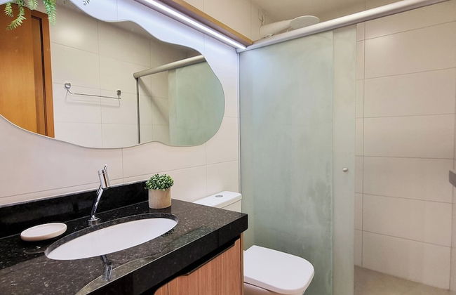 Apê na Pajuçara, AR na Sala, Fitness, Piscina & Kids - Photo 9