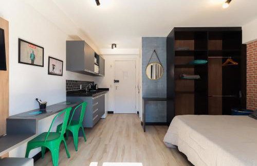 Flat com academia proximo a estacao da Luz - Foto 1