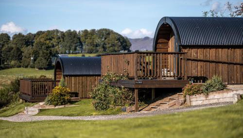 Luxury Glamping Pods - The Heft & The Hirsel - Foto 2, Garden, Garden view