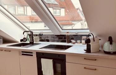 DachNest - Wundervolles neues Dachgeschoss Apartment für bis zu 4 Personen in Kirchentellinsfurt - Foto 18