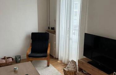 Grand F2 Perret de 60 m2, traversant lumineux, Plein Centre, 36 rue de Paris, vue Catène, arrivée autonome - Foto 7