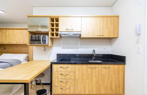 Studio em Prédio com Piscina no Portão - DOR0509B - Foto 27