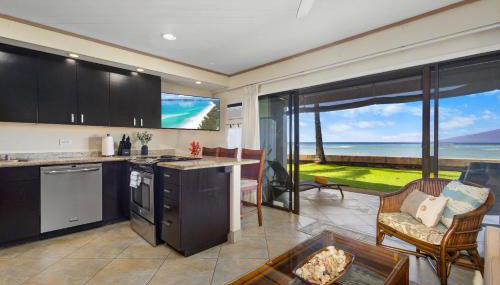 Direct Oceanfront Beach Pohailani Studio - New - Foto 4