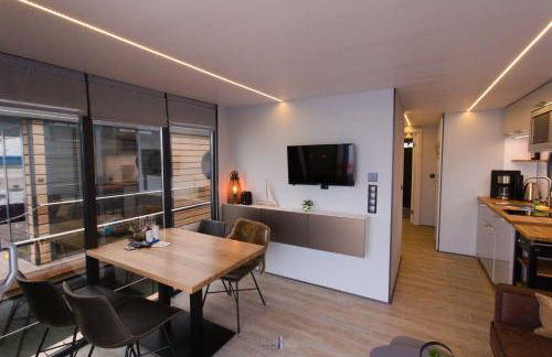 Hausboot Fjord Luna mit Biosauna in Wendtorf - Foto 14