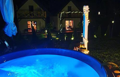 Domki pod lasem Gorce z kominkiem i jacuzzi - Photo 10