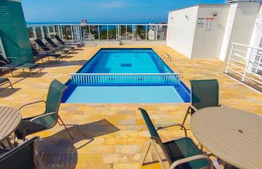 Apartamentos a 200m praia das Toninhas - Condomínio Vista Verde | Piscina na Cobertura com vista Espetacular - Foto 3