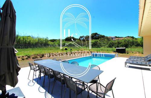 Villa moderne Giens proche plage piscine climatisation Wifi By HC - Foto 22