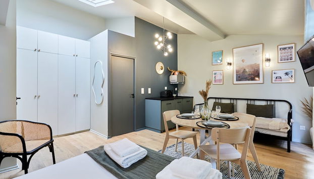 Charming Studio Center of Paris With AC - Foto 3, Habitación