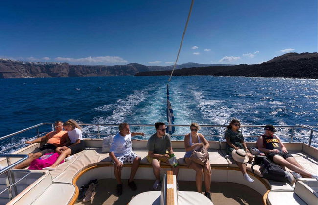 Glass-Bottom Boat Tour of Santorini Caldera - Photo 8