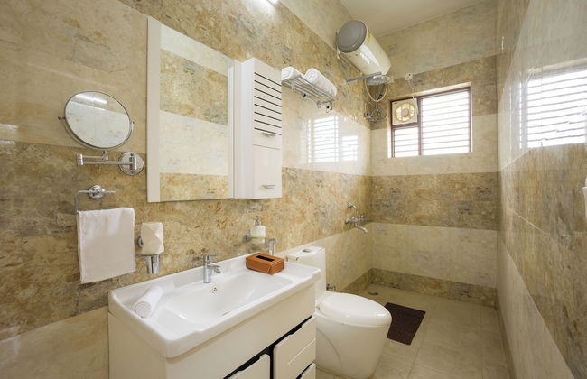 Alaya Stays 5 BHK Pet friendly with pvt pool - Ashirwad Farms - Foto 32