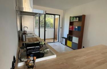 Design T3 vue mer 2 Chambres 3mn de la plage Fibre Clim - Photo 10