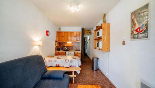 Studio Cabine Ax Les 3 Domaines - Foto 4