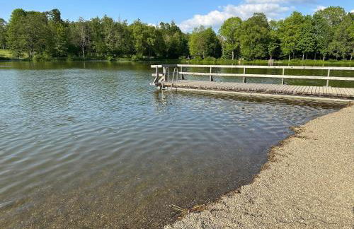 Ferienhaus Frankenwald 80qm unweit vom See in Lichtenberg - Sauna, Klima, Kamin, Garten - Bad Steben - Hof Saale - Foto 28