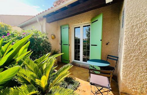 Studio Soleil - Piscine, Parking, Jardin, Calme, Wifi, 2 personnes - Foto 37