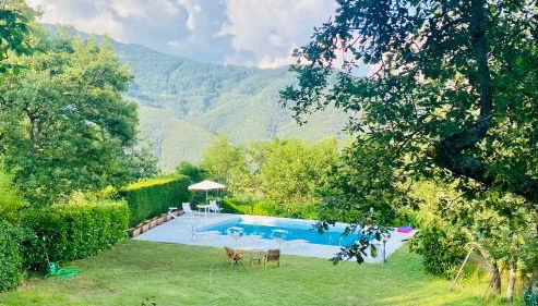 Villa Panorama Exclusive Pool - Foto 4, Garden, sunbed